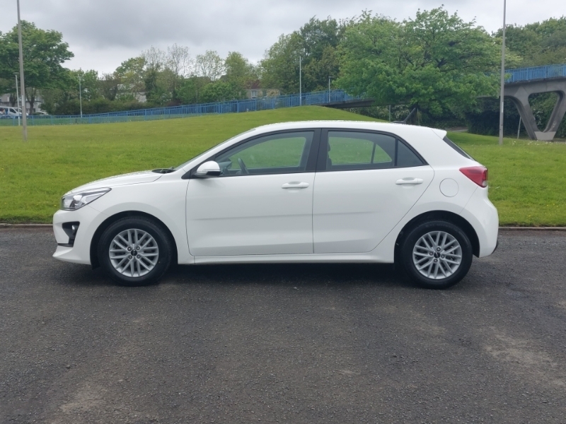 Kia RIO 1.2 Dpi 2 SH23XXG White #4
