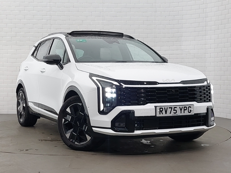 Kia Sportage 1.6T Gdi Hev Gt-line S White
