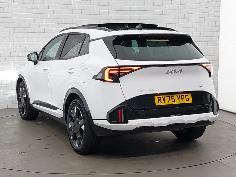 Kia Sportage 1.6T Gdi Hev Gt-line S RV75YPG White #2