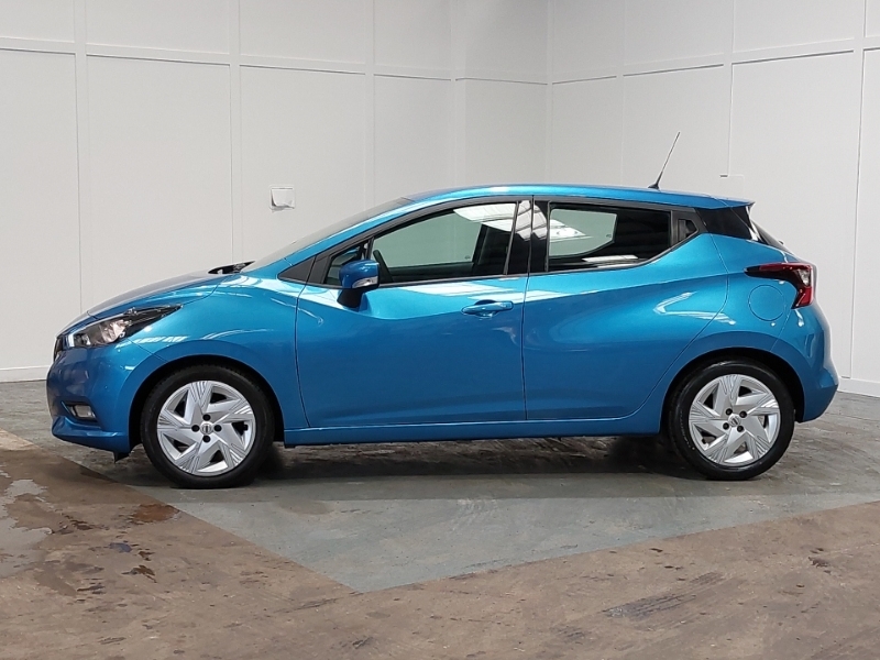 Nissan Micra 1.0 Ig-t 92 Acenta SG71YEX Blue #4
