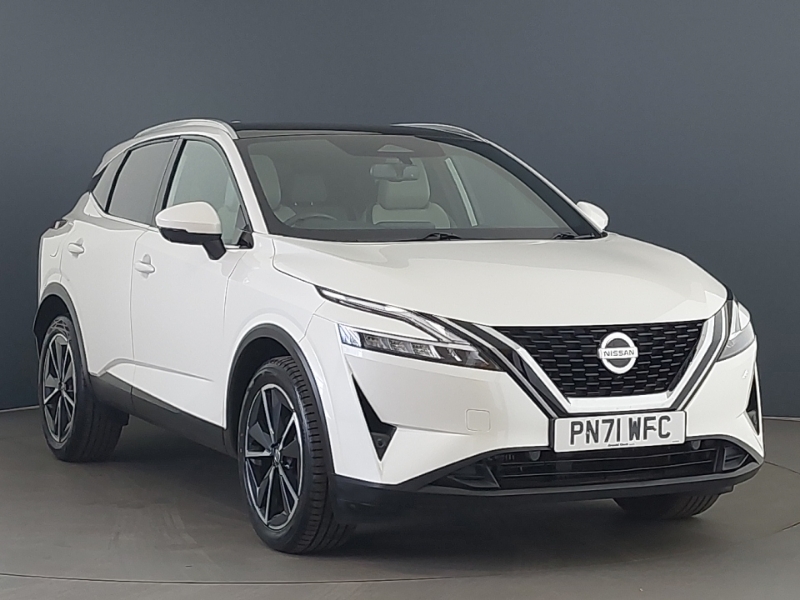Nissan Qashqai 1.3 Dig-t Mh 158 Tekna Xtronic White