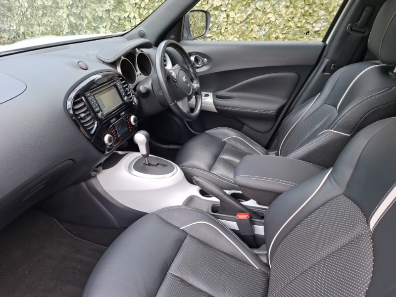 Nissan Juke 1.6 Dig-t Tekna 4Wd Xtronic White #5