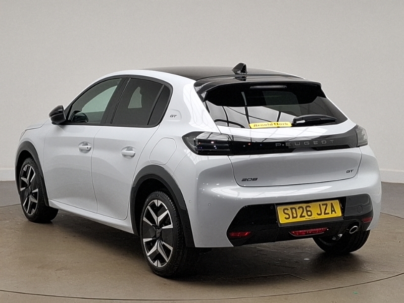 Peugeot 208 1.2 Puretech 100 Gt Premium SD26JZA White #2
