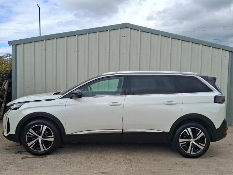 Peugeot 5008 1.5 Bluehdi Gt Eat8 AV23FNS White #4