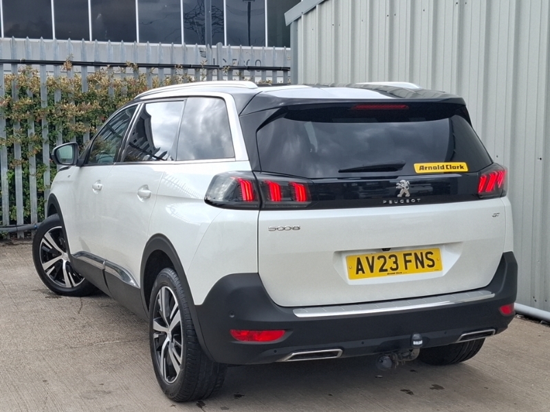 Peugeot 5008 1.5 Bluehdi Gt Eat8 AV23FNS White #2