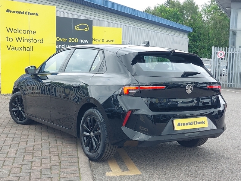 Vauxhall Astra 1.2 Turbo 130 Design VK23HBZ Black #2