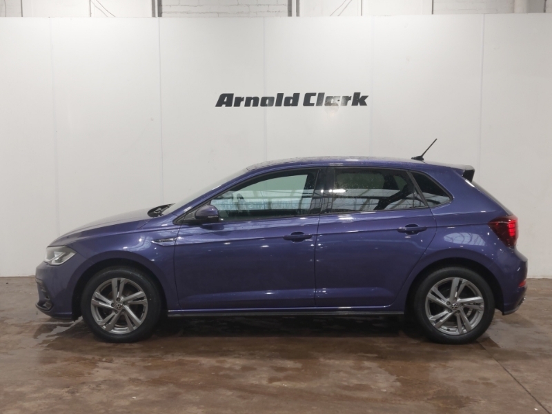Volkswagen Polo 1.0 Tsi R-line Dsg VU23LXZ Purple #4