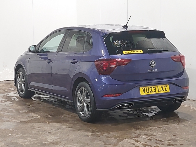 Volkswagen Polo 1.0 Tsi R-line Dsg VU23LXZ Purple #2