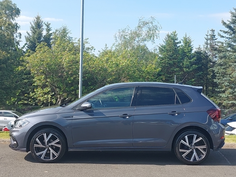 Volkswagen Polo 1.0 Tsi R-line Dsg LV24TLX Grey #4