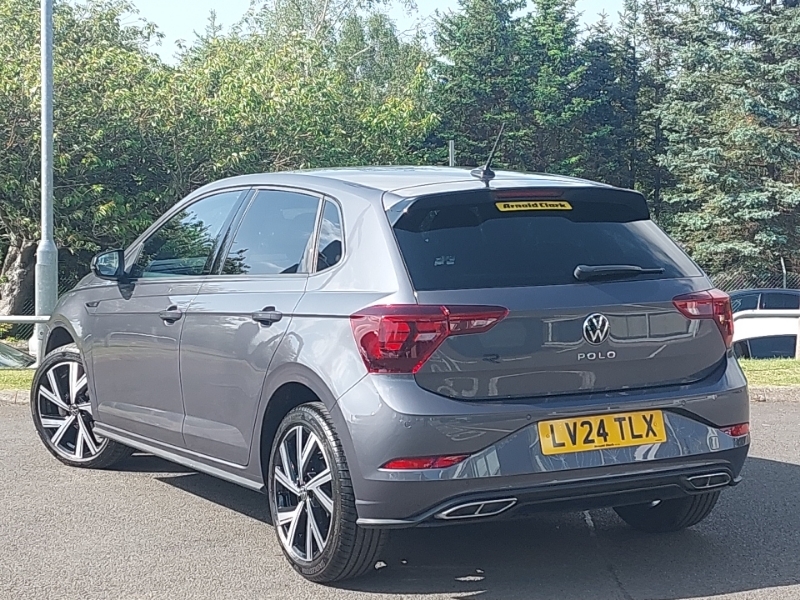 Volkswagen Polo 1.0 Tsi R-line Dsg LV24TLX Grey #2
