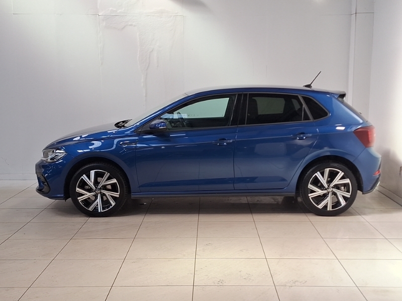 Volkswagen Polo 1.0 Tsi 115 R-line Dsg LP74KHC Blue #4