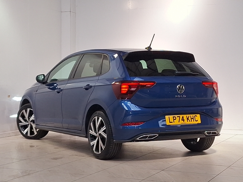 Volkswagen Polo 1.0 Tsi 115 R-line Dsg LP74KHC Blue #2
