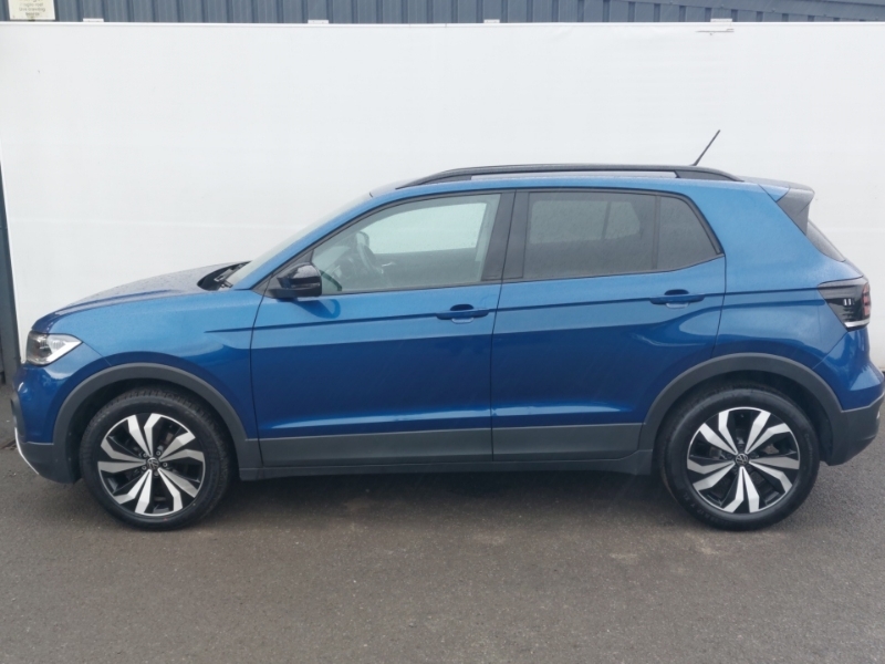 Volkswagen T-Cross 1.0 Tsi 110 Black Edition Dsg YE73UZP Blue #4