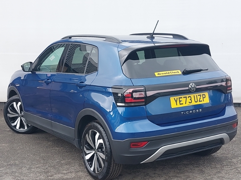 Volkswagen T-Cross 1.0 Tsi 110 Black Edition Dsg YE73UZP Blue #2
