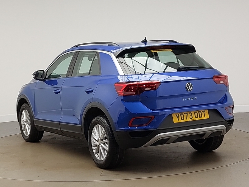 Volkswagen T-Roc 1.5 Tsi Life Dsg YD73ODT Blue #2