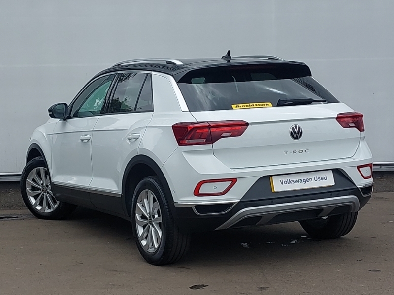 Volkswagen T-Roc 1.5 Tsi Style Dsg SH72XDM White #2