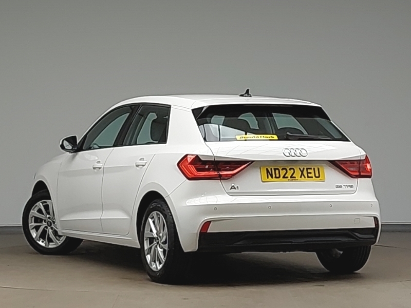 Audi A1 25 Tfsi Sport ND22XEU White #2