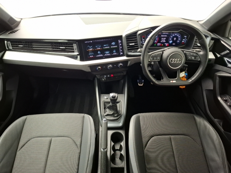 Audi A1 25 Tfsi Black Edition SJ73NVR White #3
