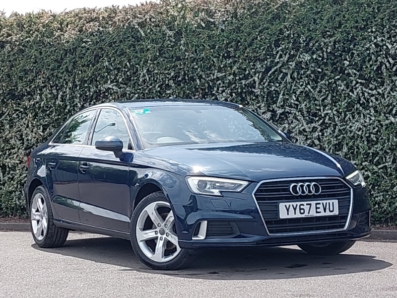 Audi A3 1.6 Tdi 116 Sport YY67EVU Blue