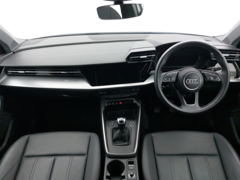 Audi A3 30 Tfsi Sport YE23LMJ White #3