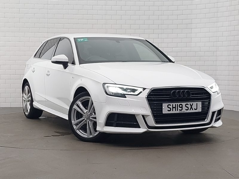 Audi A3 30 Tfsi 116 S Line S Tronic White