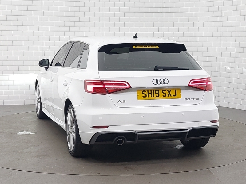 Audi A3 30 Tfsi 116 S Line S Tronic White #2