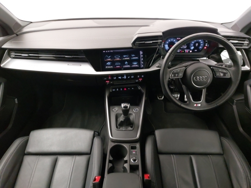 Audi A3 30 Tfsi S Line Tech Pack WJ73HNW Black #3