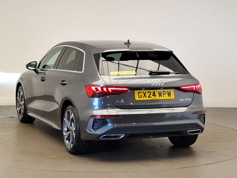 Audi A3 30 Tfsi S Line GX24WPW Grey #2