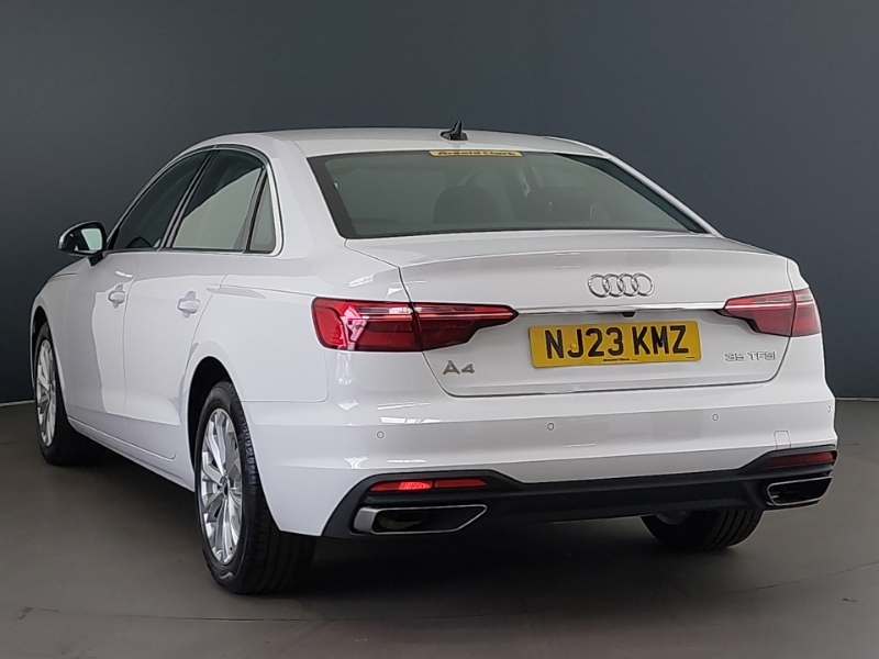 Audi A4 35 Tfsi Technik S Tronic NJ23KMZ White #2