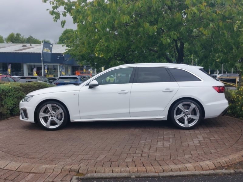 Audi A4 40 Tfsi 204 S Line S Tronic GX24WMP White #4
