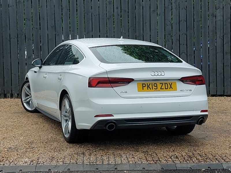 Audi A5 40 Tfsi S Line White #2
