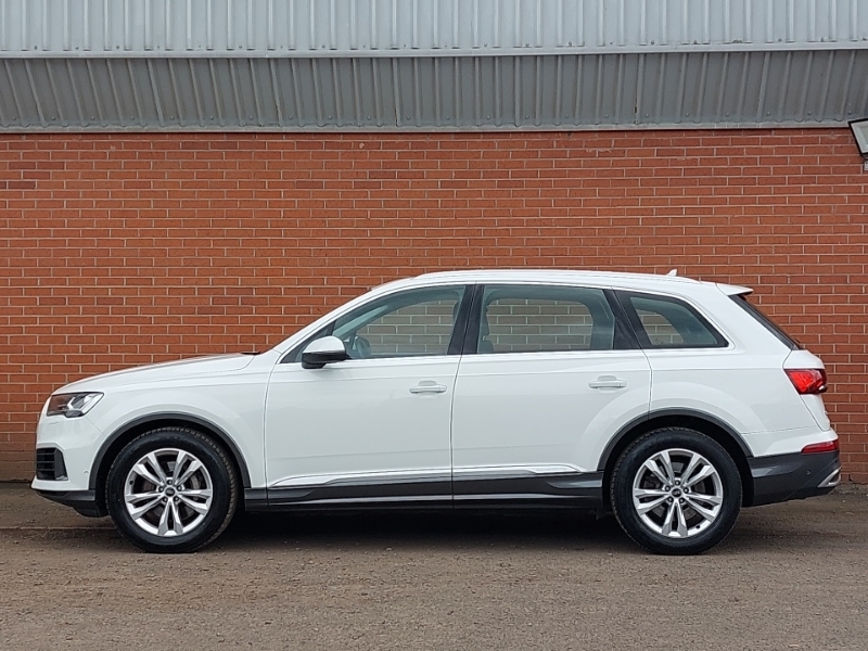 Audi Q7 55 Tfsi Quattro Sport Tiptronic White #4