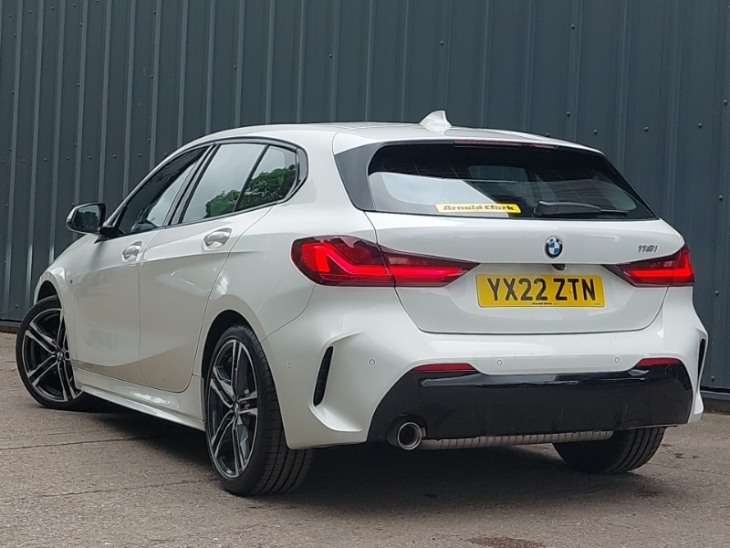 BMW 1 Series 118I 136 M Sport Step Lcp YX22ZTN White #2