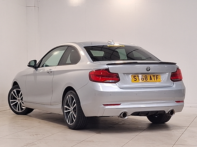 BMW 2 Series 218I Sport Nav ST68ATF Silver #2