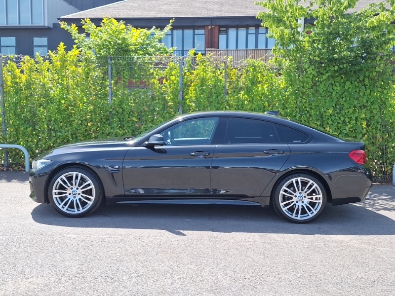 BMW 4 Series 420I M Sport Professional Media NK67LVS Black #4