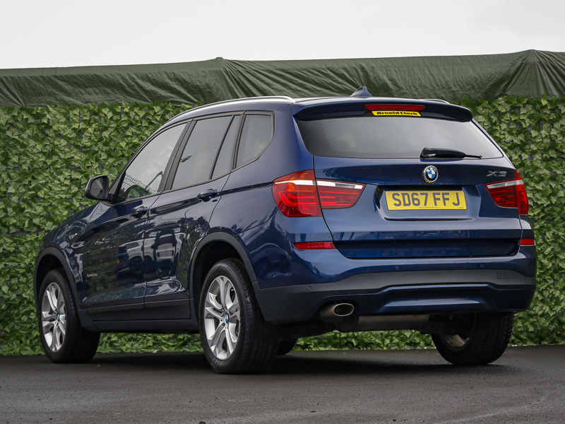 BMW X3 Xdrive20d Se Step SD67FFJ Blue #2