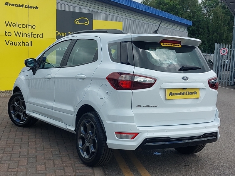 Ford Ecosport 1.0 Ecoboost 140 St-line YG72WZZ White #2