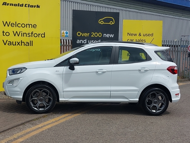 Ford Ecosport 1.0 Ecoboost 140 St-line YG72WZZ White #4
