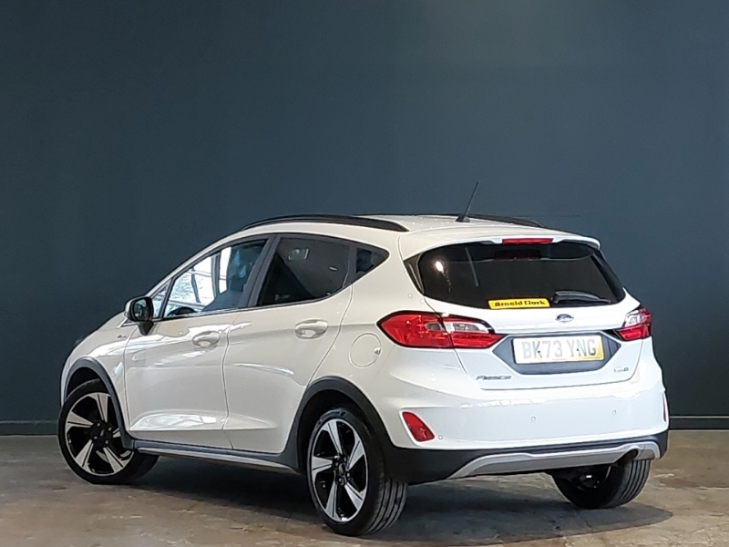 Ford Fiesta 1.0 Ecoboost Hybrid Mhev 125 Active BK73YNG White #2
