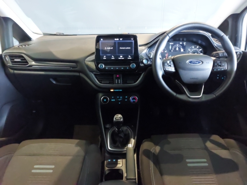 Ford Fiesta 1.0 Ecoboost Hybrid Mhev 125 Active BK73YNG White #3