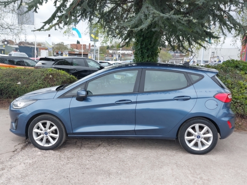 Ford Fiesta 1.0 Ecoboost Hybrid Mhev 125 Trend YP72GXR Blue #4