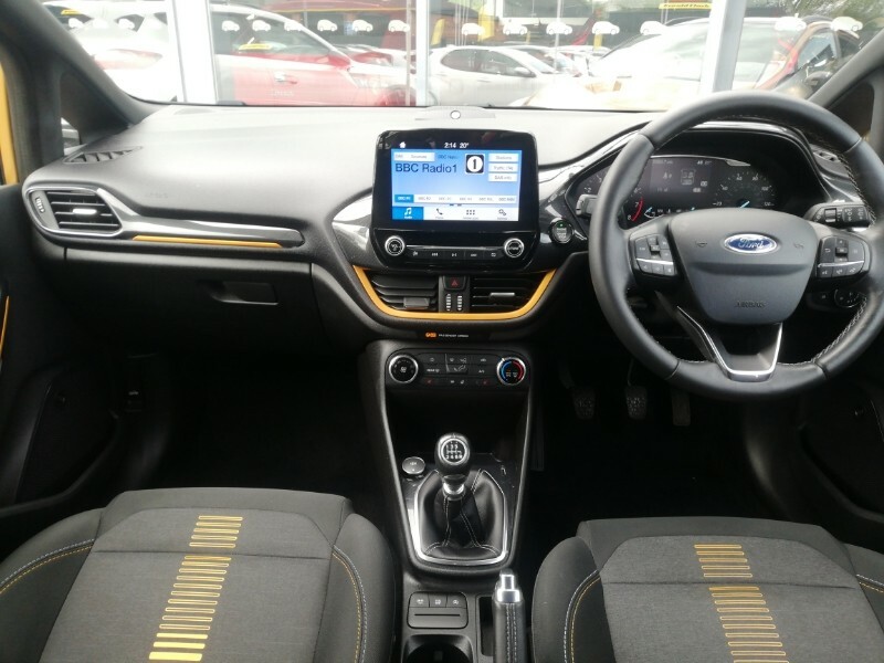 Ford Fiesta 1.0 Ecoboost 140 Active Bo Play ET19TWX Yellow #3