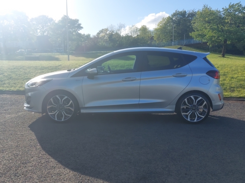 Ford Fiesta 1.0 Ecoboost St-line X SL23MJU Silver #4
