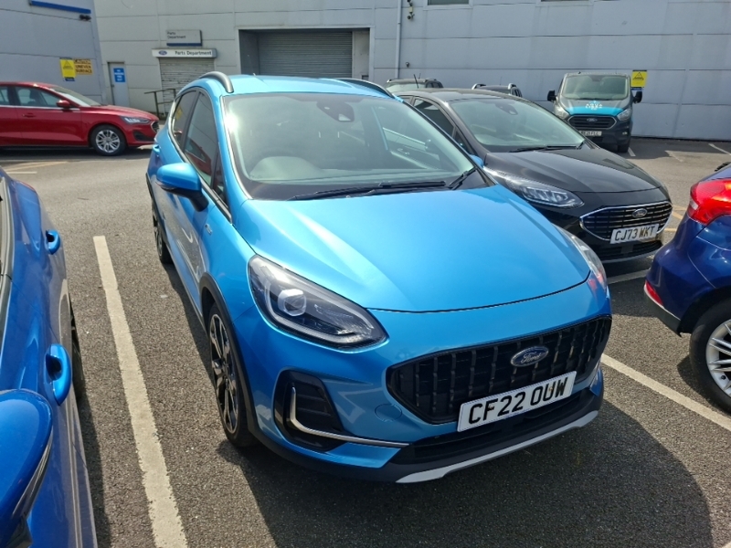 Ford Fiesta 1.0 Ecoboost Hbd Mhev 125 Active Vignale Blue