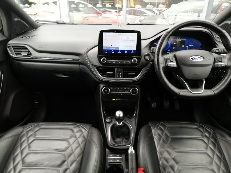 Ford Puma 1.0 Ecoboost Hybrid Mhev 155 St-line Vignale GF23HDA Black #3