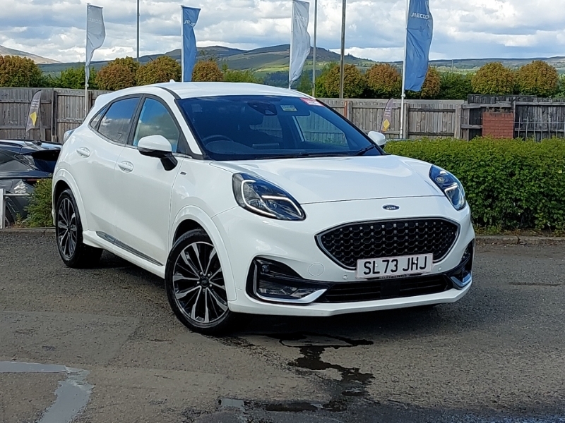 Ford Puma 1.0 Ecoboost Hybrid Mhev 155 St-line Vignale White