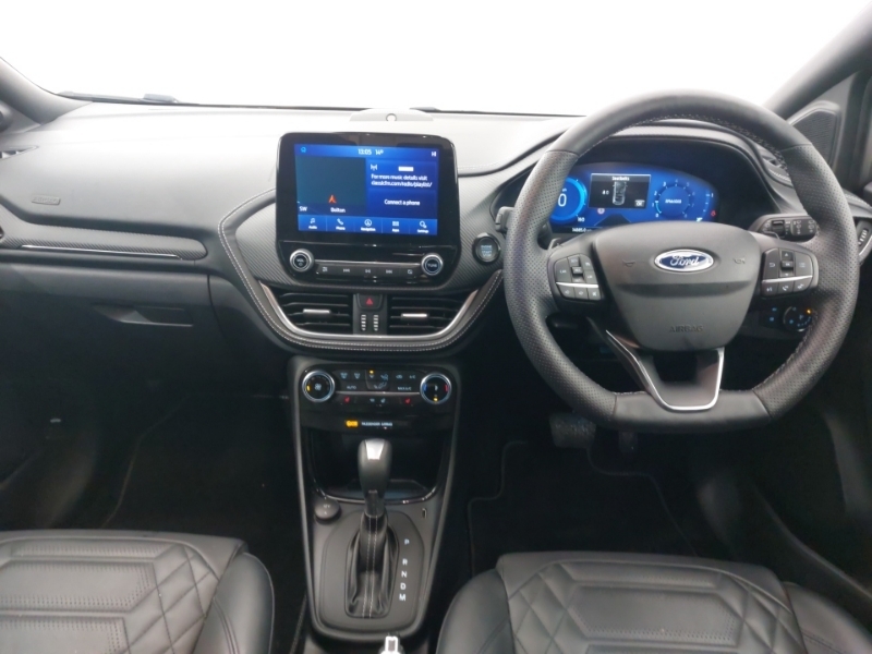 Ford Puma 1.0 Ecoboost Hybr Mhev 155 St-line Vignale Dct XGZ4293 Blue #3