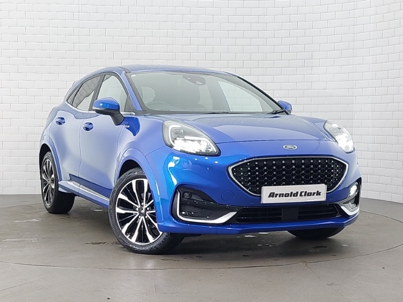 Ford Puma 1.0 Ecoboost Hybr Mhev 155 St-line Vignale Dct Blue