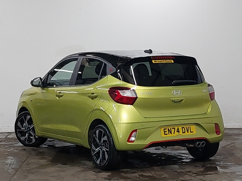 Hyundai I10 1.0T 90 N Line Nav EN74DVL Yellow #2