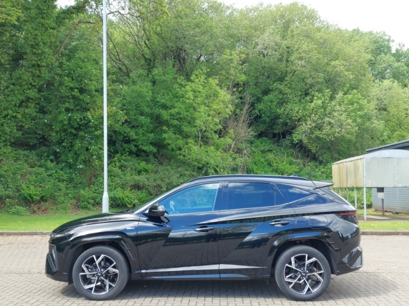 Hyundai Tucson 1.6T Hybrid N Line S EA25XZV Black #4